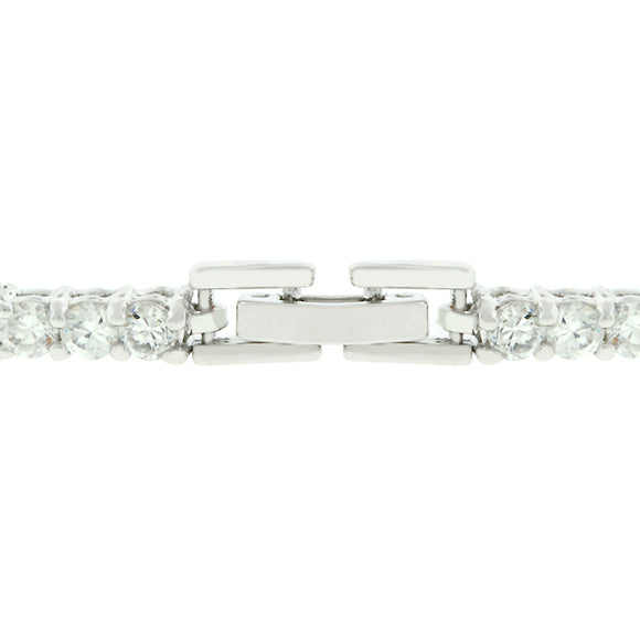 Elegant Triplet Cubic Zirconia Bracelet