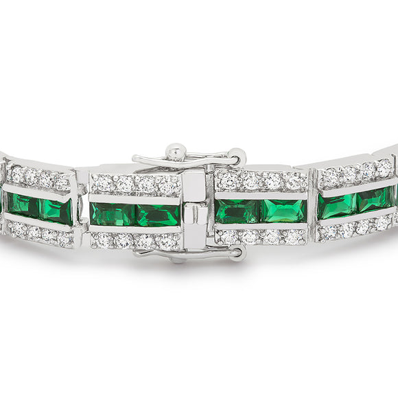 Emerald Tennis Bracelet