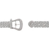 Cubic Zirconia Buckle Bracelet