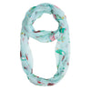 Mint Shauna Toucan Infinity Scarf