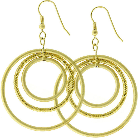 Golden Illusion Earrings