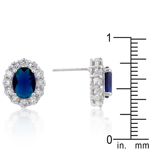 Royal Wedding Sapphire Earrings