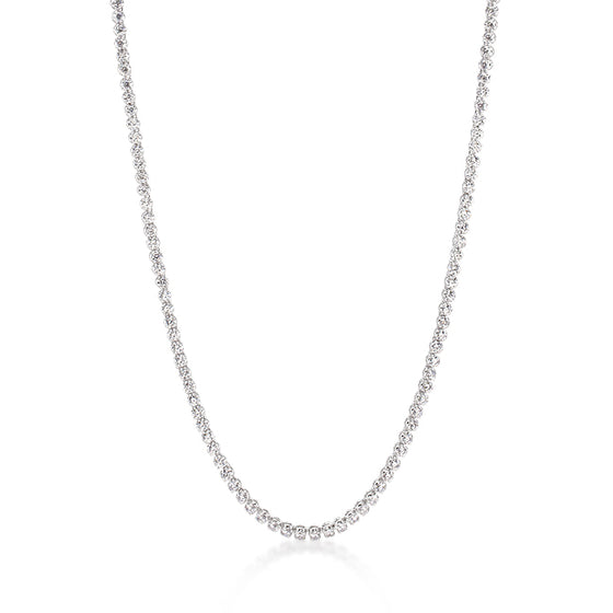 Long Elegant Cubic Zirconia Necklace