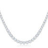 Graduated Cubic Zirconia Necklace