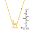 Golden Initial H Pendant