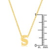 Golden Initial S Pendant