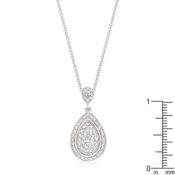 Teardrop Crest Pendant