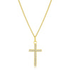 Simple Golden Cross Pendant