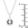 Classic Solitaire Cubic Zirconia Pendant