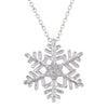 Large Snowflake Pendant