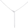 Halo Graduated Cubic Zirconia Pendant