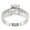 Antoinette Silver Engagement Ring