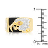 Cubic Zirconia Eagle Men's Ring