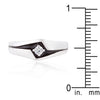 Two-Tone Sleek Men's Ring