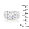 Brilliant Men's Cubic Zirconia Ring