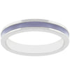 Lavender Enamel Eternity Ring