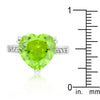 Apple Green Heart Ring