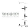 Linked Bezel Eternity Band