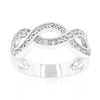 Cubic Zirconia Infinity Band