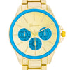 Chrono Gold Metal Watch